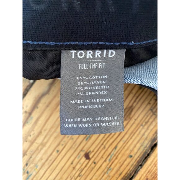 Torrid Womens Bombshell Skinny Jeans 18R Premium Stretch Denim Super Soft - Picture 5 of 8